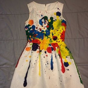 Splatter Paint Dress